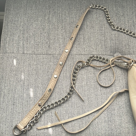 Rebecca Minkoff Grey Leather Crossbody - Picture 4 of 6